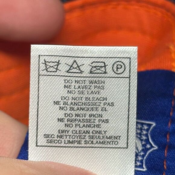 Chicago Bears NFL Reebok Mesh Fitted Youth Hat Cap SnapBack Orange Navy Blue - Picture 9 of 9